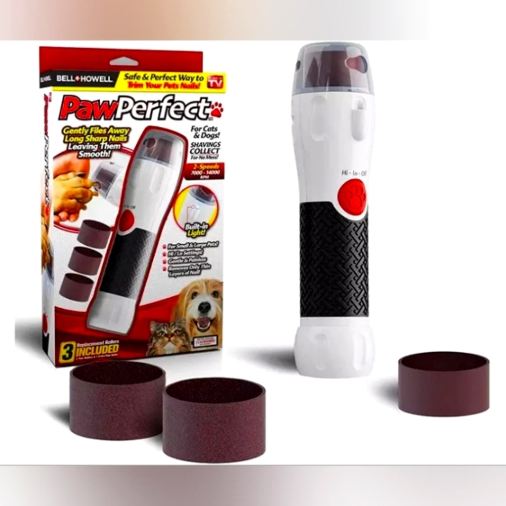 White Pet Nail GroomerBy As Seen On TV